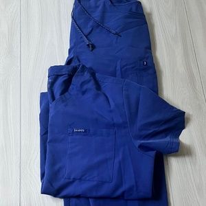 Men's Janus Scrubs Galaxy Blue